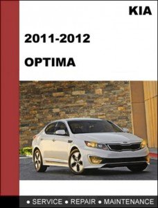 Kia Optima 2011 2012 Technical Workshop Service Repair Manual - Mechanical Specs