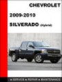 Chevrolet Silverado 2009 2010 Workshop Service Repair Manual